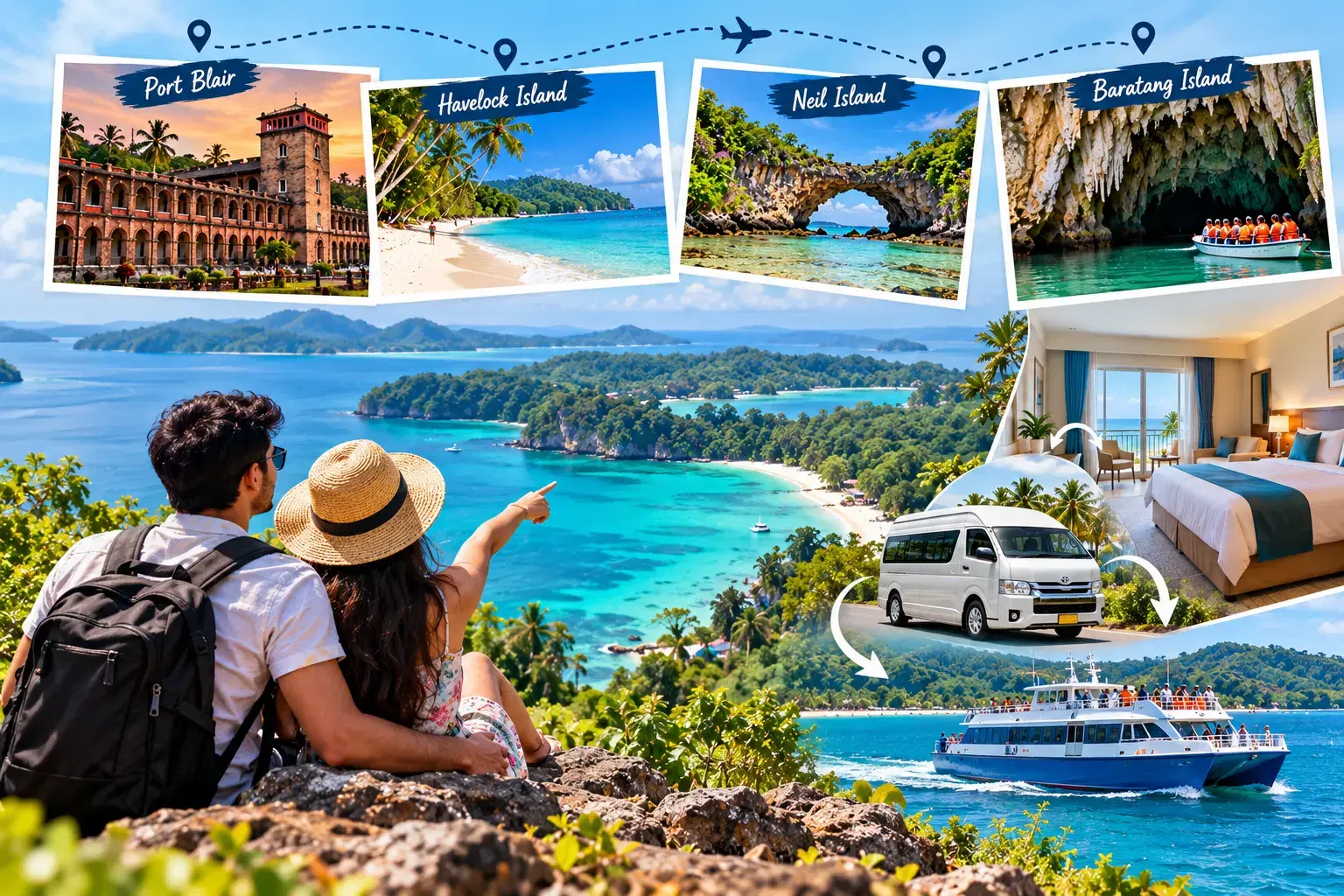 Andaman Tour Packages with Hotels and Transfers